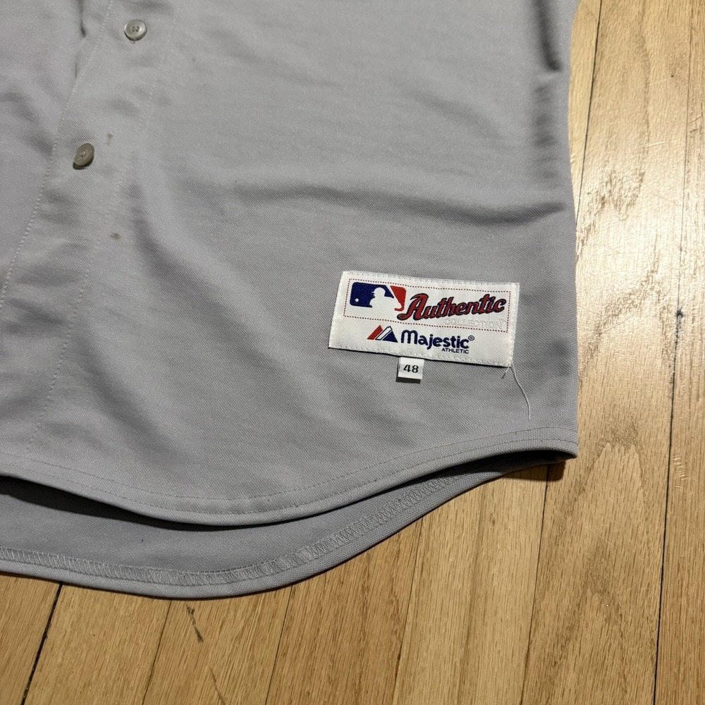 Vintage Chicago Cubs Harry Caray Edition Majestic Jersey Men 48 Hey Hey Stitched - Picture 4 of 12